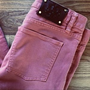 Tory Burch skinny ankle jeans